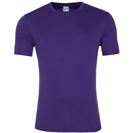 Legeres Herren-Funktionsshirt in Purple von Just Cool (Artnum: JC020