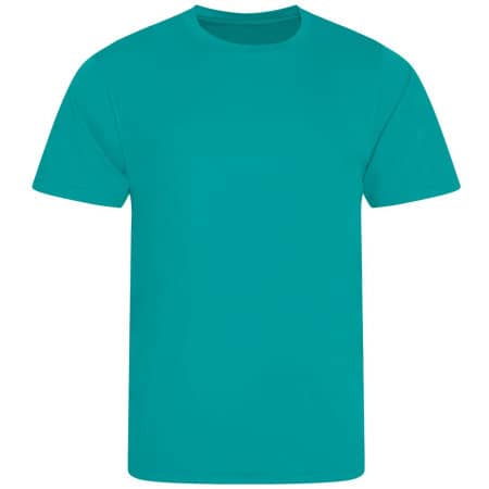 Legeres Herren-Funktionsshirt in Turquoise von Just Cool (Artnum: JC020