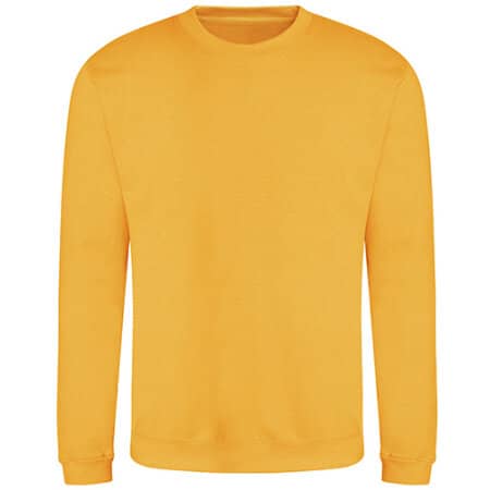 Kuscheliges Herren-Sweatshirt in Gold von Just Hoods (Artnum: JH030