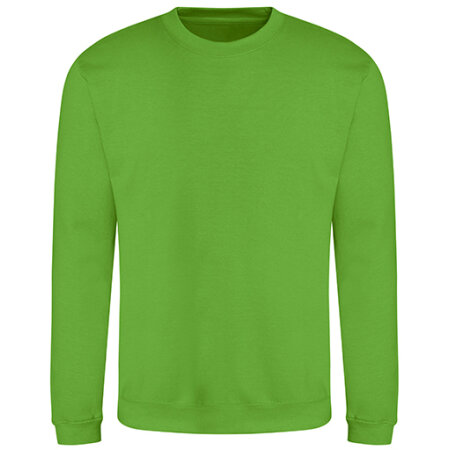 Kuscheliges Herren-Sweatshirt in Lime Green von Just Hoods (Artnum: JH030