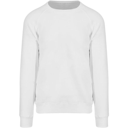 Schweres Herren Sweatshirt in Arctic White von Just Hoods (Artnum: JH130