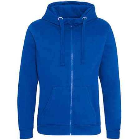 Schwerer Premium Herren Zip-Hoodie in Royal Blue von Just Hoods (Artnum: JH150
