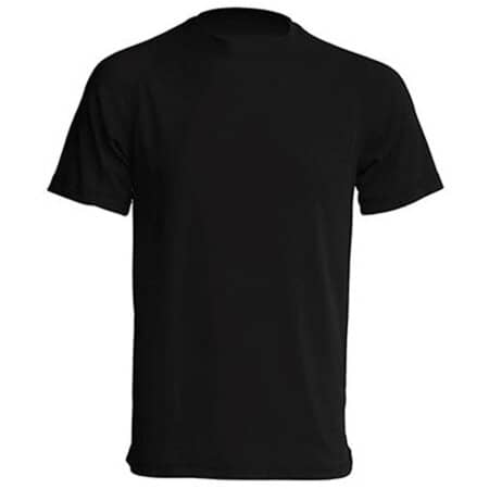 Sport T-Shirt Men in Black von JHK (Artnum: JHK100