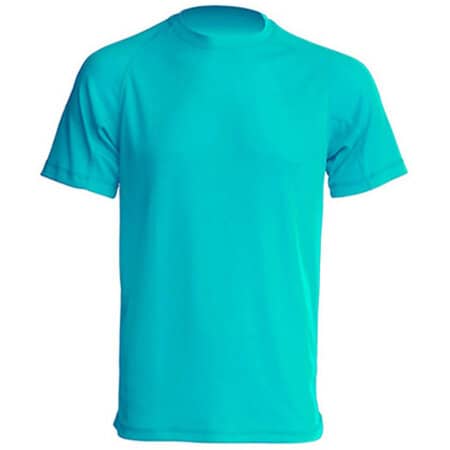 Sport T-Shirt Men in Turquoise von JHK (Artnum: JHK100