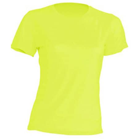 Sport T-Shirt Lady in Gold Fluor (Neon) von JHK (Artnum: JHK101