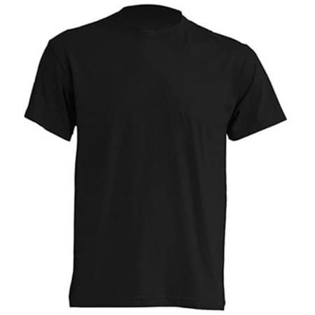 Reguläres Herren T-Shirt in Black von JHK (Artnum: JHK150