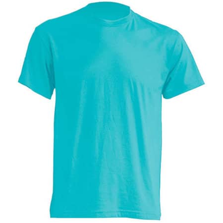 Reguläres Herren T-Shirt in Turquoise von JHK (Artnum: JHK150