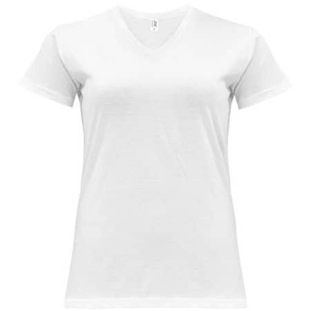 Curves T-Shirt V-Neck Lady in  von JHK (Artnum: JHK604