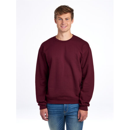 Nublend® Sweatshirt in Maroon von JERZEES (Artnum: JZ562M