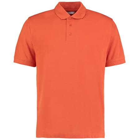 Klassisches strapazierfähiges Herren-Poloshirt in Burnt Orange von Kustom Kit (Artnum: K403