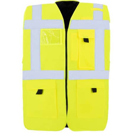 Padded Comfort Executive Safety Vest Wismar CO² Neutral von Korntex (Artnum: KX165