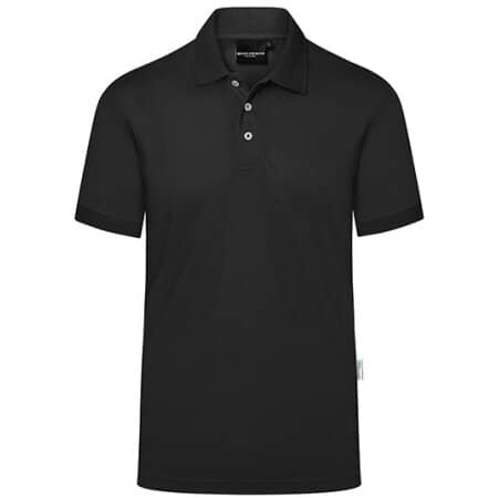Herren Workwear Poloshirt Modern-Flair in Black (ca. Pantone 419C) von Karlowsky (Artnum: KY143