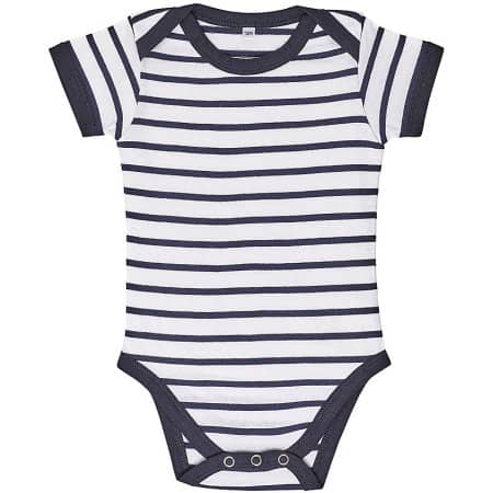 Baby Striped Bodysuit Miles von SOL´S (Artnum: L01401