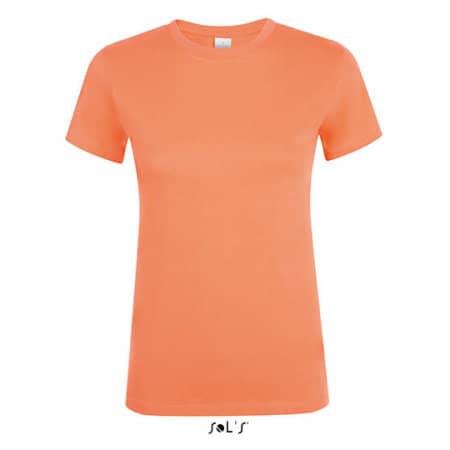 Basic Damen T-Shirt Regent in Apricot von SOL´S (Artnum: L01825