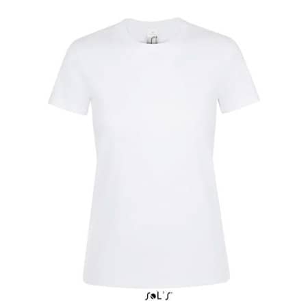 Basic Damen T-Shirt Regent in White von SOL´S (Artnum: L01825