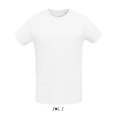 Martin Men T-Shirt in White von SOL´S (Artnum: L02855