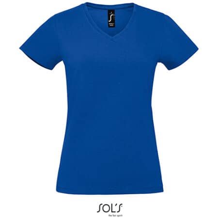 Imperial V-Neck Women T-Shirt in Royal Blue von SOL´S (Artnum: L02941