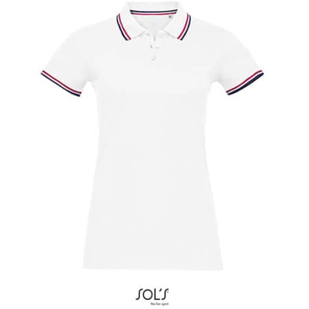 Prestige Women Polo in White von SOL´S (Artnum: L02950