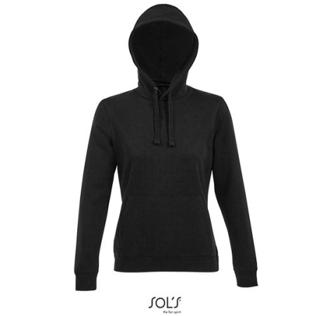Women´s Hooded Sweatshirt Spencer in Black von SOL´S (Artnum: L03103