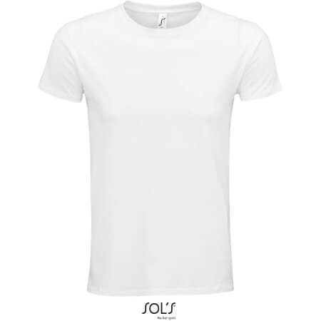 Nachhaltiges Epic Unisex T-Shirt aus Bio-Baumwolle in White von SOL´S (Artnum: L03564