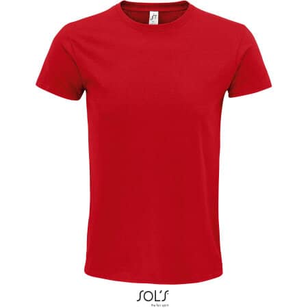 Nachhaltiges Epic Unisex T-Shirt aus Bio-Baumwolle in Red von SOL´S (Artnum: L03564