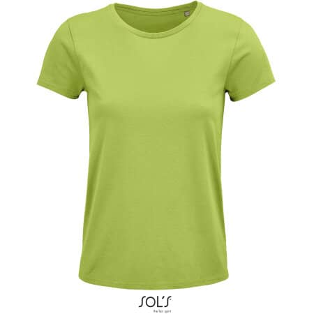 Damen Bio T-Shirt in Apple Green von SOL´S (Artnum: L03581