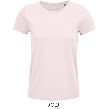 Damen Bio T-Shirt in Pale Pink von SOL´S (Artnum: L03581