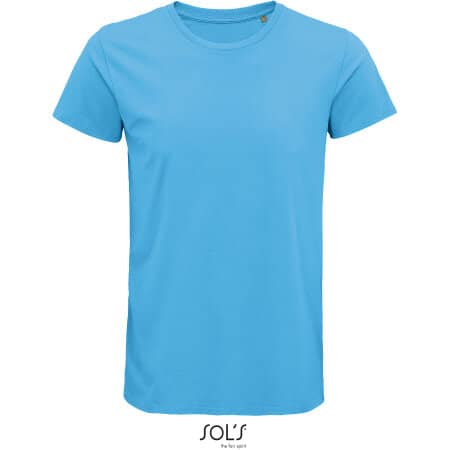 Basic Herren Bio T-Shirt in Aqua von SOL´S (Artnum: L03582