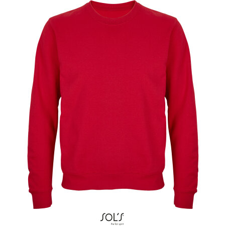 Unisex Columbia Crew Neck Sweatshirt in Bright Red von SOL´S (Artnum: L03814