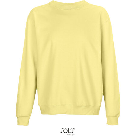 Unisex Columbia Crew Neck Sweatshirt in Light Yellow von SOL´S (Artnum: L03814