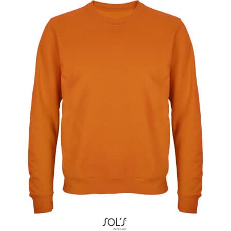 Unisex Columbia Crew Neck Sweatshirt in Orange von SOL´S (Artnum: L03814