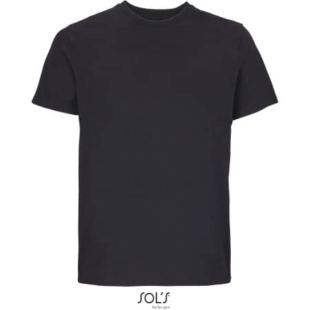 Unisex Organic T-Shirt Legend in Deep Black von SOL´S (Artnum: L03981