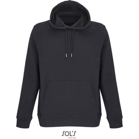 Unisex Terry Hoodie Constellation in Black von SOL´S (Artnum: L04232