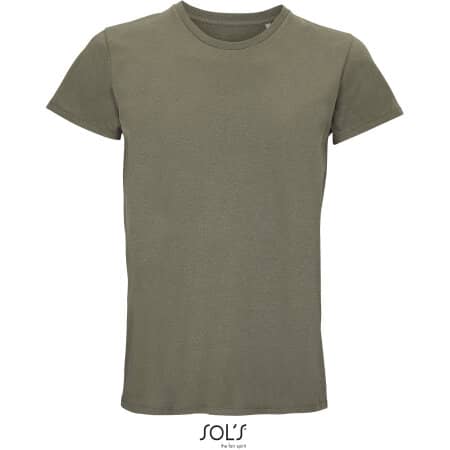 Unisex Recycled T-Shirt Re Crusader in Army von SOL´S (Artnum: L04233