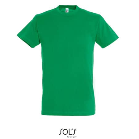 Basic Herren T-Shirt Regent in Kelly Green von SOL´S (Artnum: L150