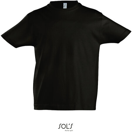 Kids` Imperial T-Shirt in Deep Black von SOL´S (Artnum: L190K