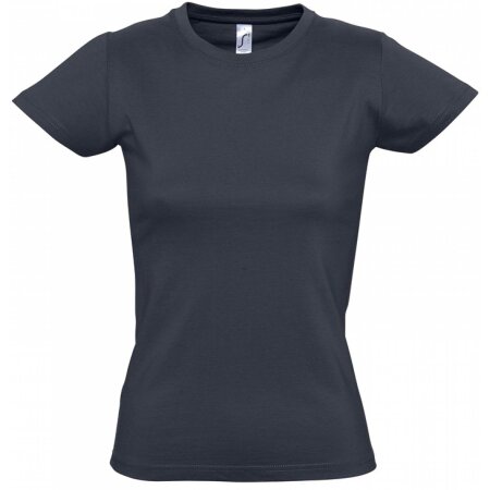 Premium Damen T-Shirt Imperial in Dark Grey (Solid) von SOL´S (Artnum: L191