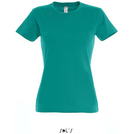 Premium Damen T-Shirt Imperial in Emerald von SOL´S (Artnum: L191
