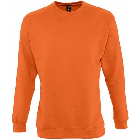 Sweatshirt New Supreme in Orange von SOL´S (Artnum: L311