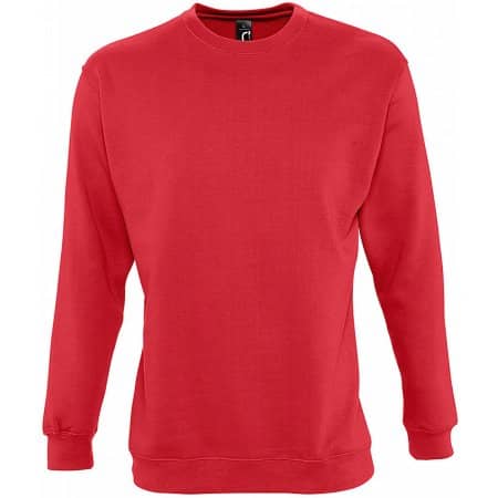 Sweatshirt New Supreme in Red von SOL´S (Artnum: L311
