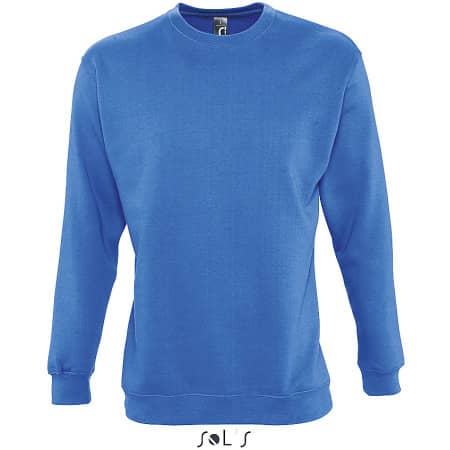 Unisex Sweatshirt Supreme in Royal Blue von SOL´S (Artnum: L327