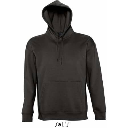 Hooded-Sweater Slam in Black von SOL´S (Artnum: L420