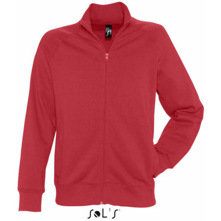 Men`s Zipped Jacket Sundae in Red von SOL´S (Artnum: L472