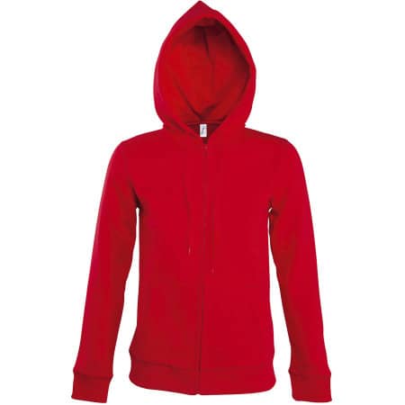 Women Hooded Zipped Jacket Seven von SOL´S (Artnum: L479