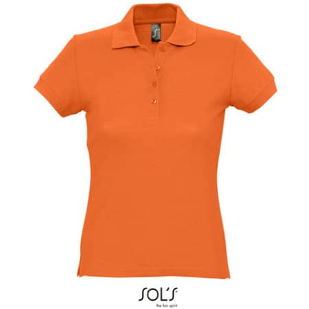 Women`s Polo Passion in Orange von SOL´S (Artnum: L513
