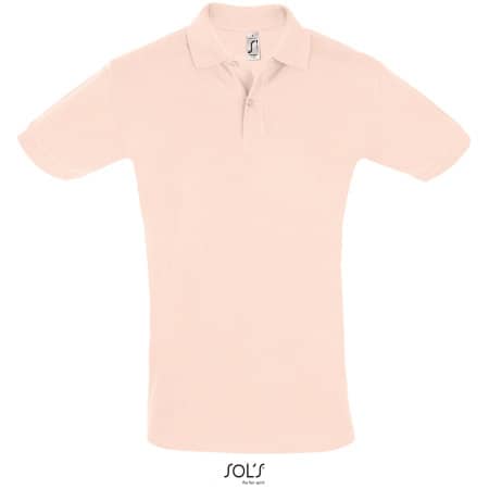 Men`s Polo Shirt Perfect in Creamy Pink von SOL´S (Artnum: L525