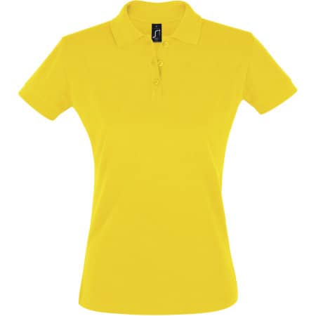 Women`s Polo Shirt Perfect in Gold von SOL´S (Artnum: L526