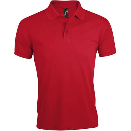 Klassisches Herren-Poloshirt aus Mischgewebe in Red von SOL´S (Artnum: L527