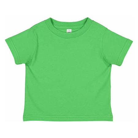 Toddler Fine Jersey T-Shirt in Apple von Rabbit Skins (Artnum: LA3321