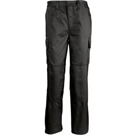 Men`s Workwear Trousers Active Pro in Black von SOL´S ProWear (Artnum: LP80600
